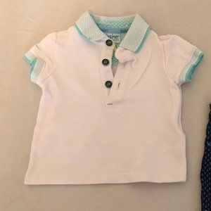 Baby Boy Polo shirt and matching romper